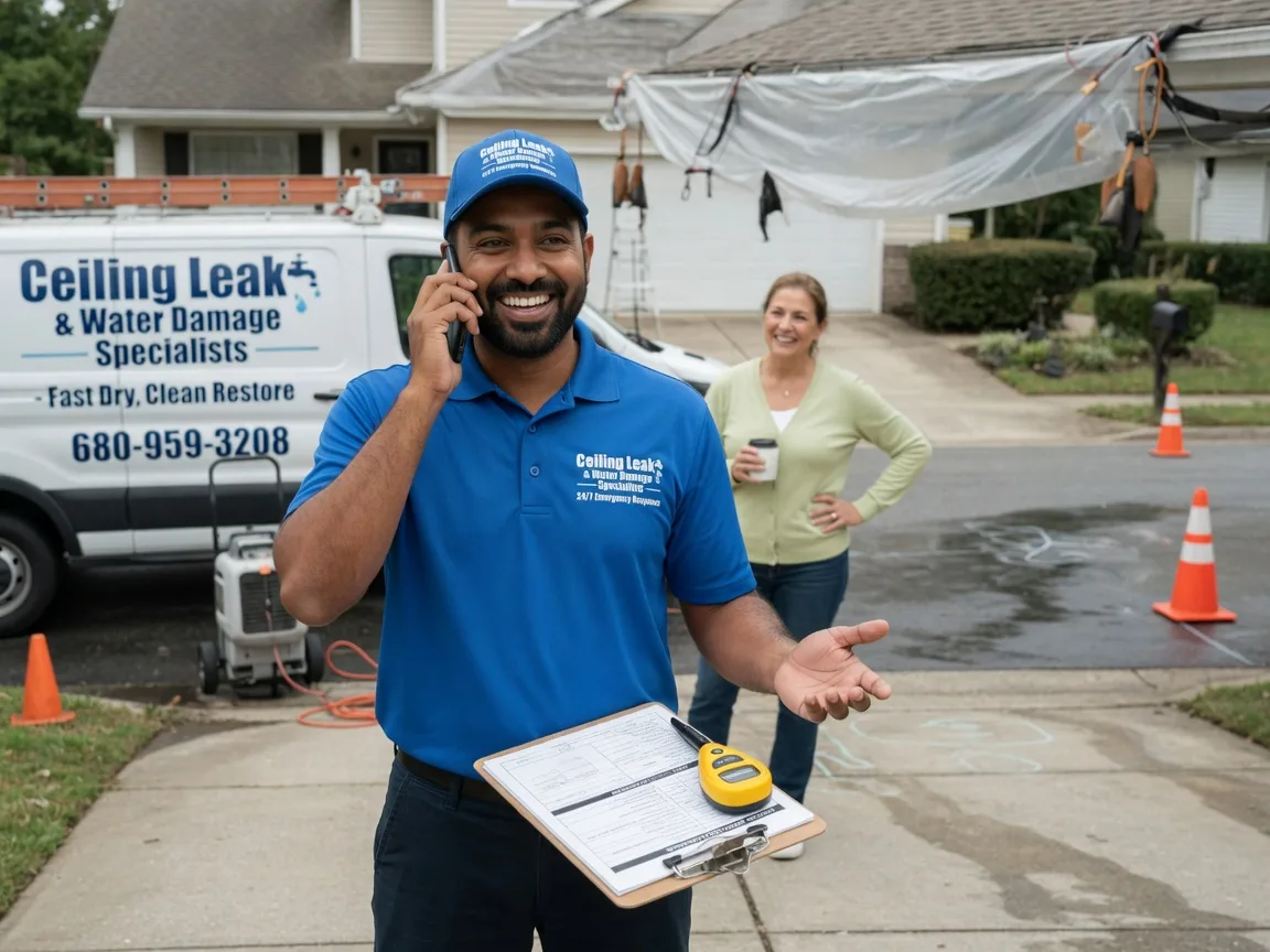Ceiling Leak Cleanup Kahoka, MO FAQs